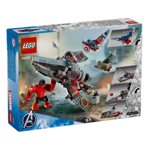 Lego Marvel Captain America vs. Red Hulk Battle 76292